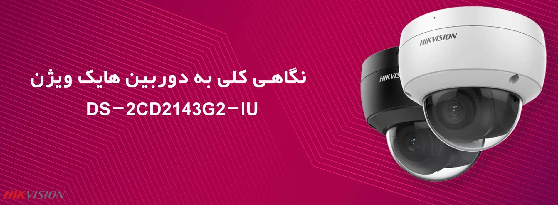 نگاهی کلی به دوربین هایک ویژن DS-2CD2143G2-IU