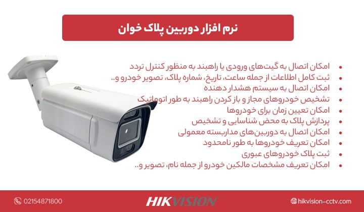 نرم افزار دوربین پلاک خوان
